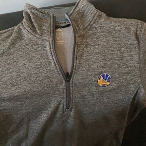 Golden State Warriors sweater.